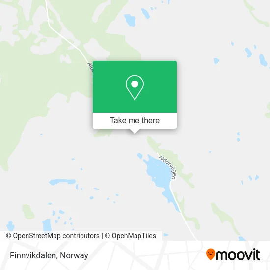 Finnvikdalen map
