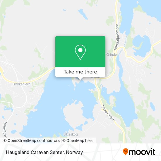 Haugaland Caravan Senter map