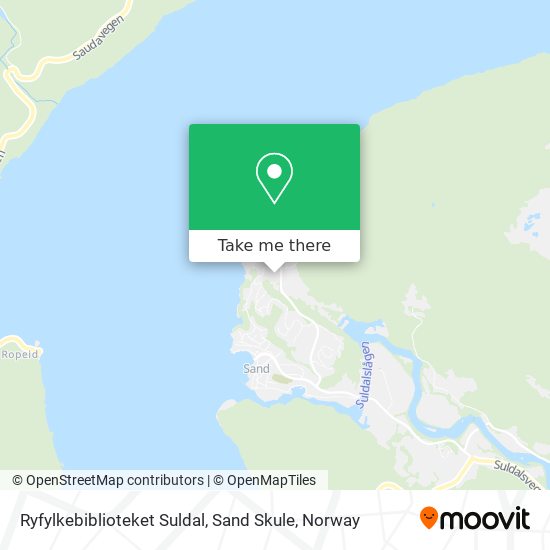 Ryfylkebiblioteket Suldal, Sand Skule map