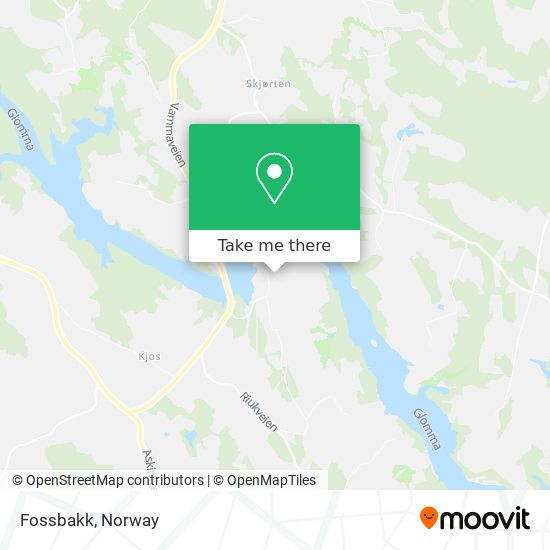 Fossbakk map