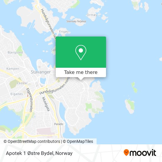 Apotek 1 Østre Bydel map