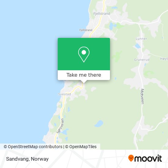 Sandvang map