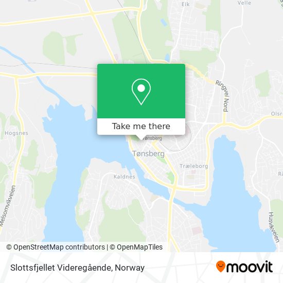 Slottsfjellet Videregående map