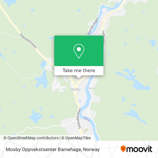 Mosby Oppvekstsenter Barnehage map