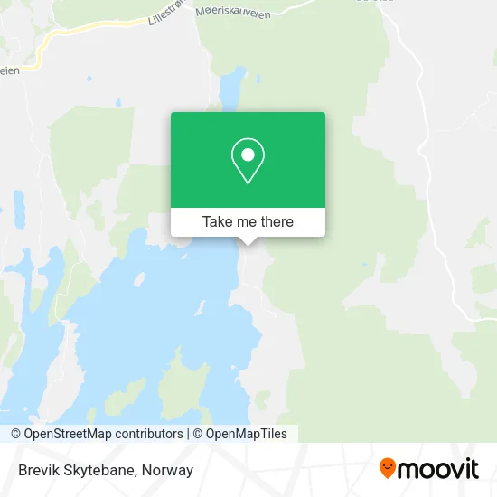 Brevik Skytebane map