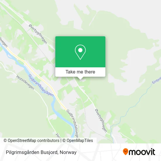 Pilgrimsgården Busjord map