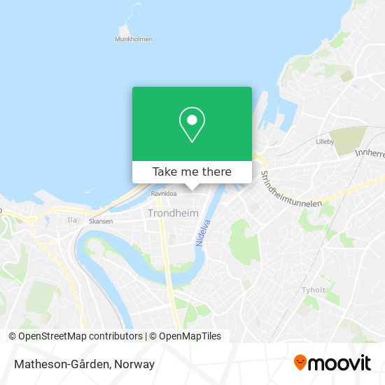 Matheson-Gården map