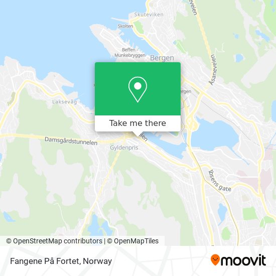 Fangene På Fortet map