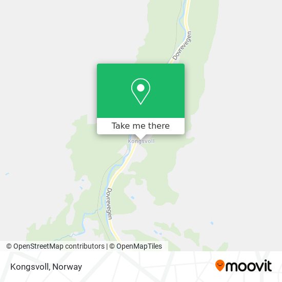 Kongsvoll map