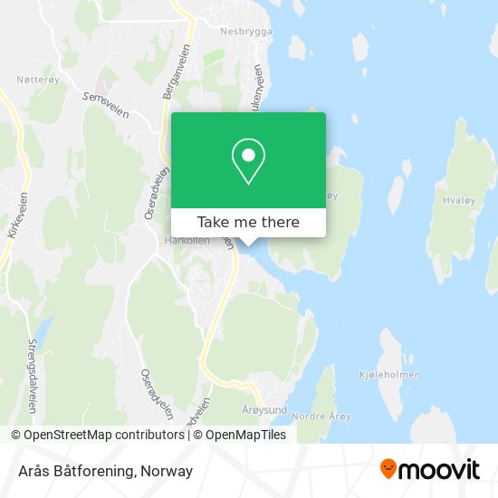 Arås Båtforening map