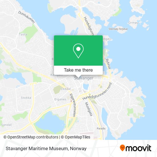 Stavanger Maritime Museum map