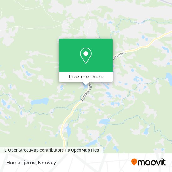 Hamartjerne map