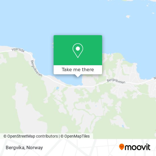 Bergvika map