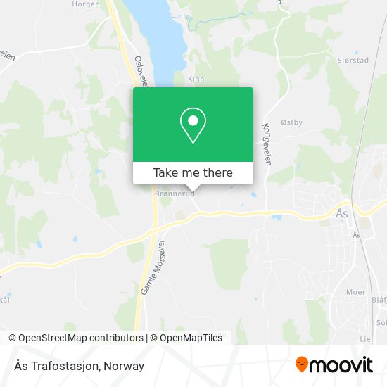 Ås Trafostasjon map