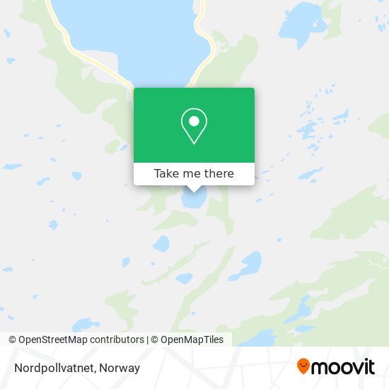 Nordpollvatnet map