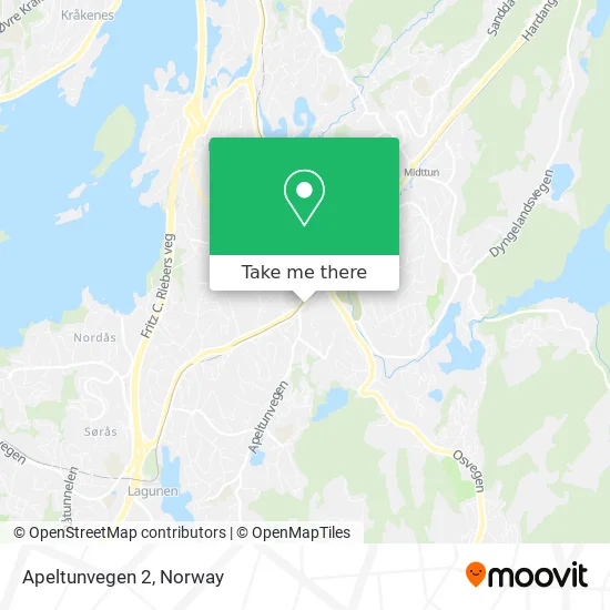 Apeltunvegen 2 map