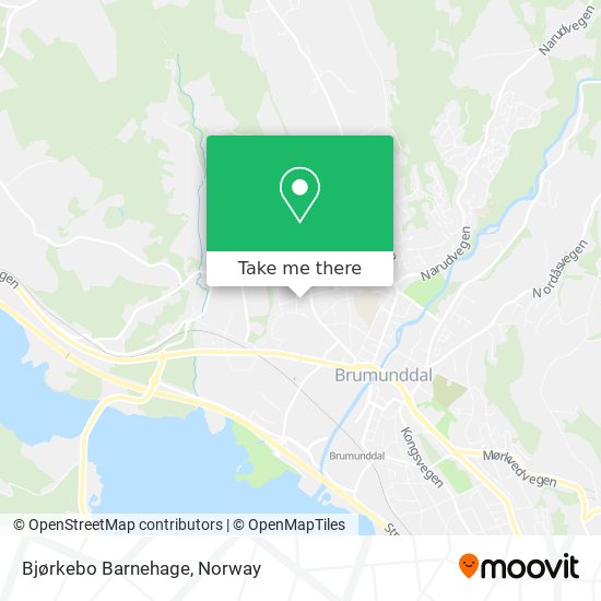 Bjørkebo Barnehage map