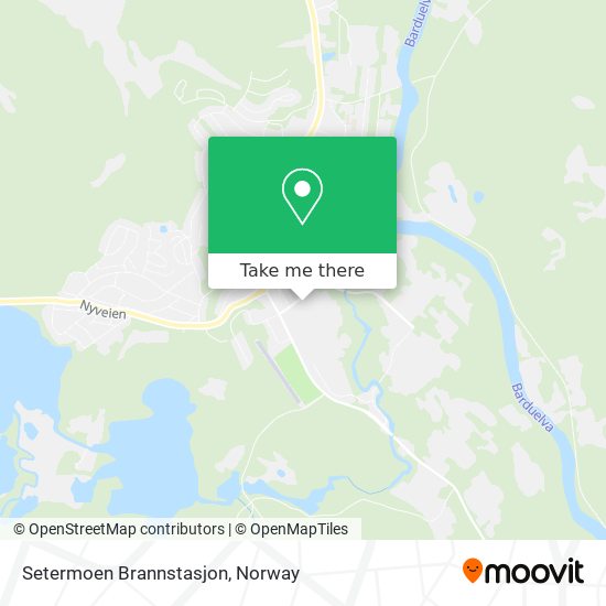 Setermoen Brannstasjon map