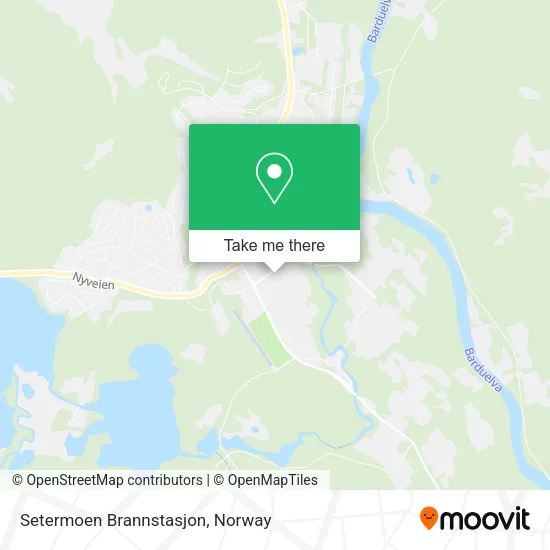 Setermoen Brannstasjon map