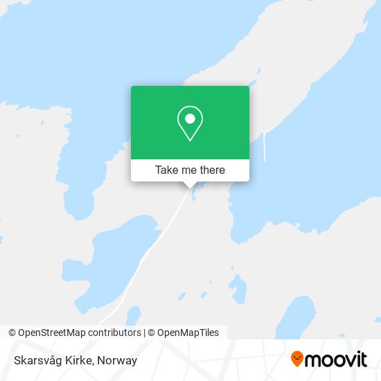 Skarsvåg Kirke map