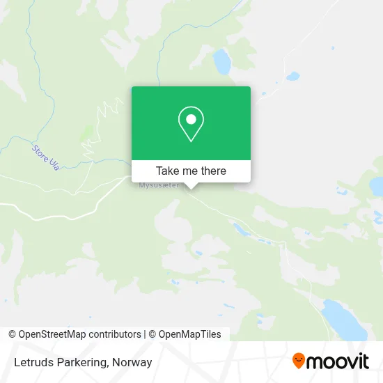 Letruds Parkering map