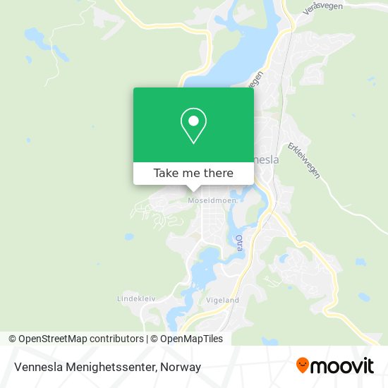 Vennesla Menighetssenter map