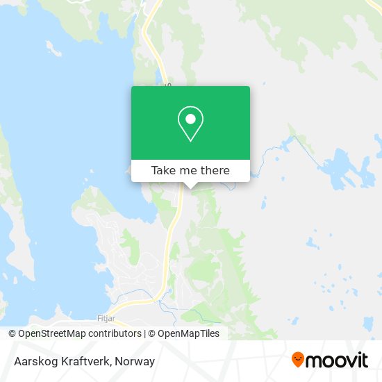 Aarskog Kraftverk map