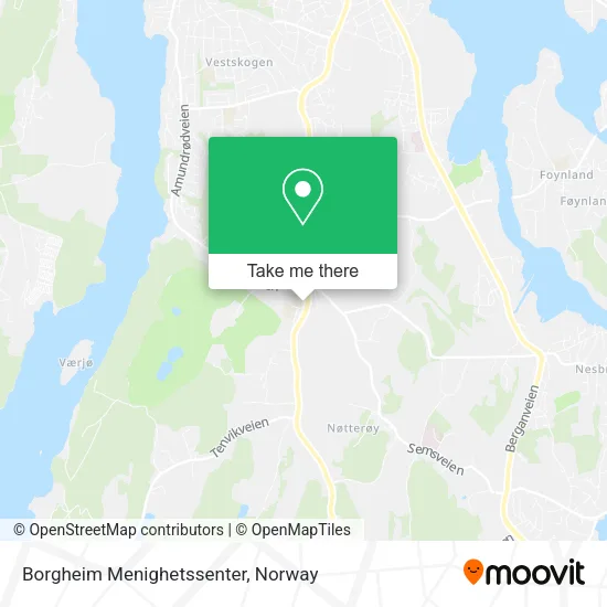 Borgheim Menighetssenter map