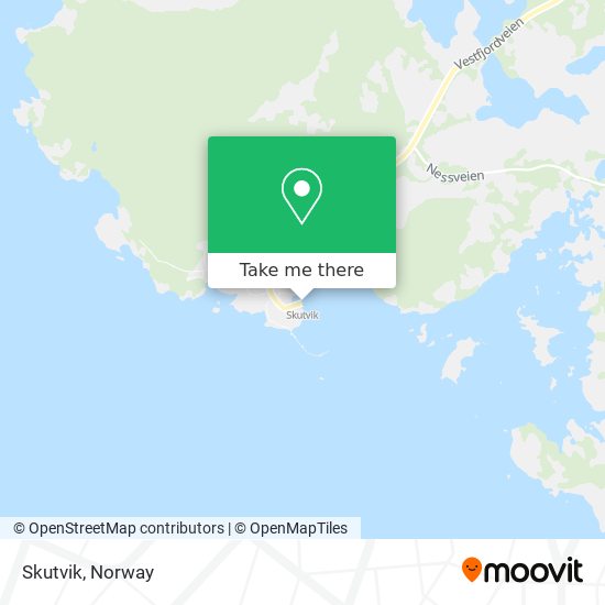 Skutvik map