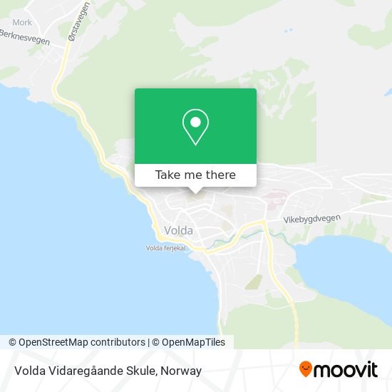 Volda Vidaregåande Skule map