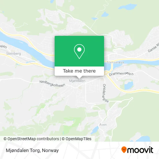 Mjøndalen Torg map