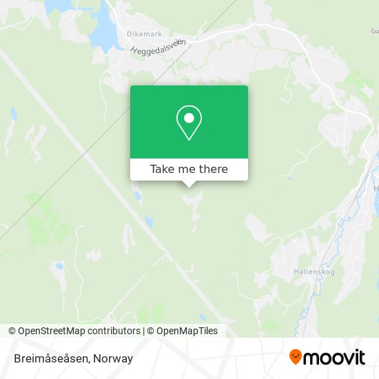 Breimåseåsen map