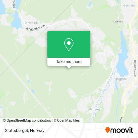 Slottsberget map