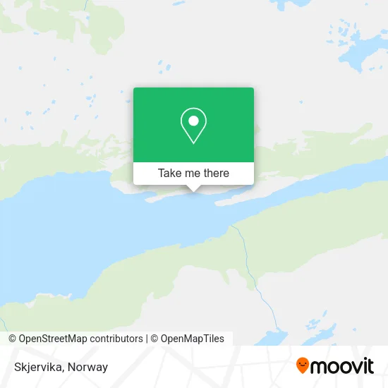 Skjervika map