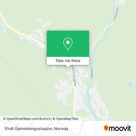 Elvål Gjenvinningsstasjon map