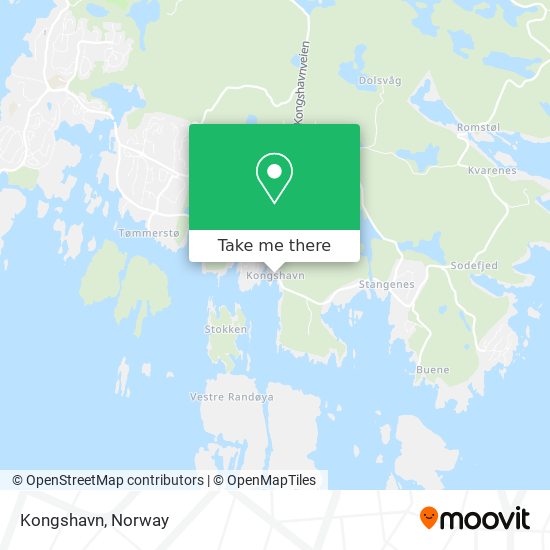 Kongshavn map