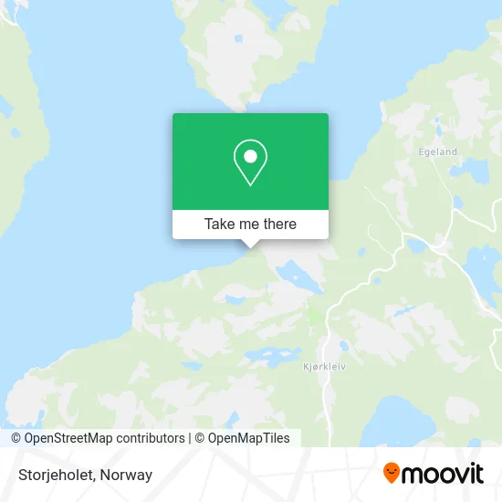 Storjeholet map