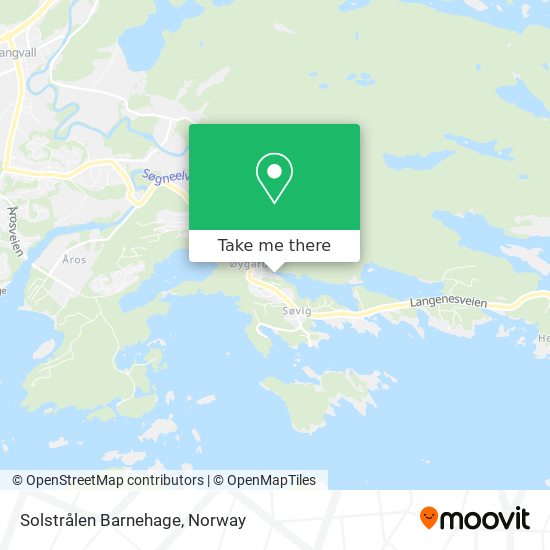 Solstrålen Barnehage map