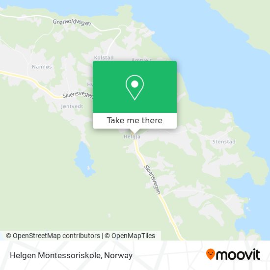 Helgen Montessoriskole map
