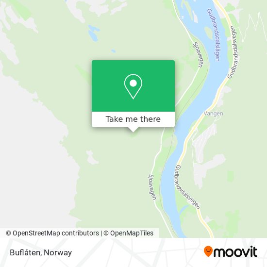 Buflåten map