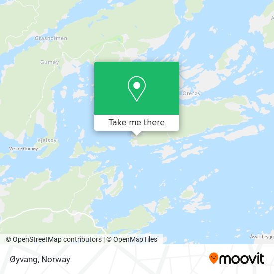 Øyvang map