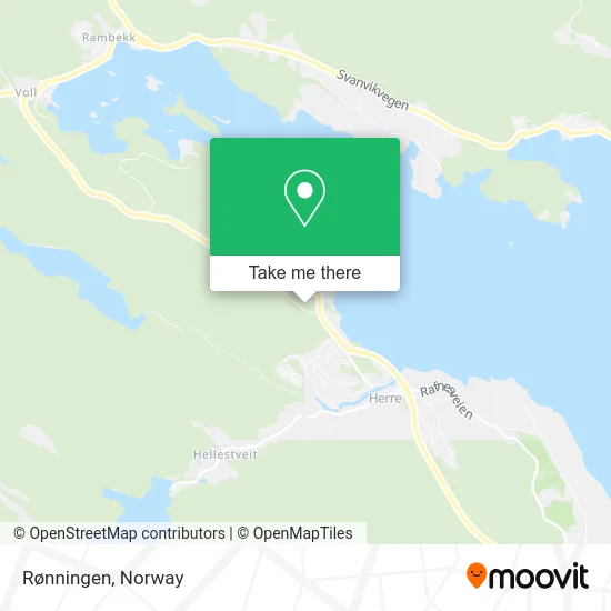 Rønningen map
