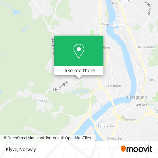 Klyve map