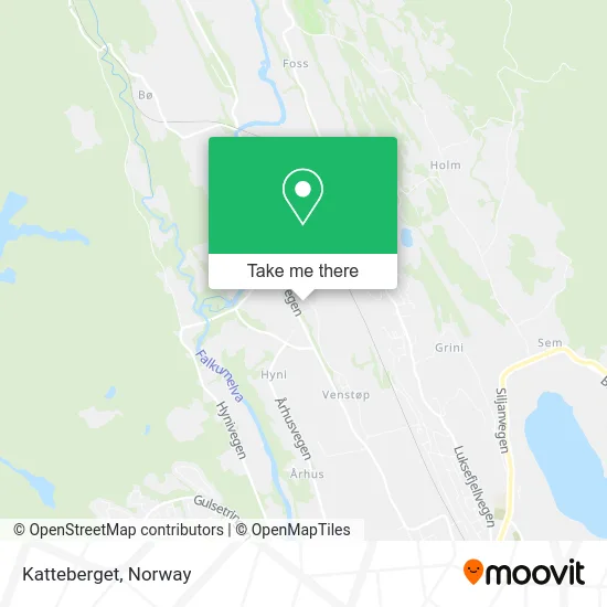 Katteberget map