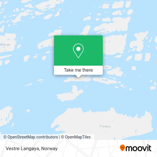 Vestre Langøya map