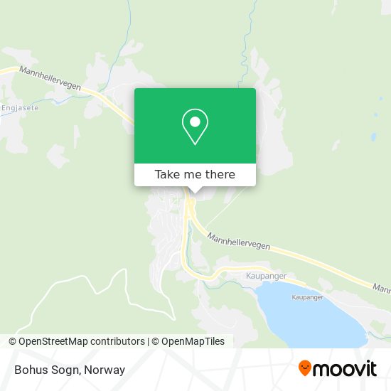 Bohus Sogn map