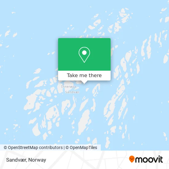 Sandvær map