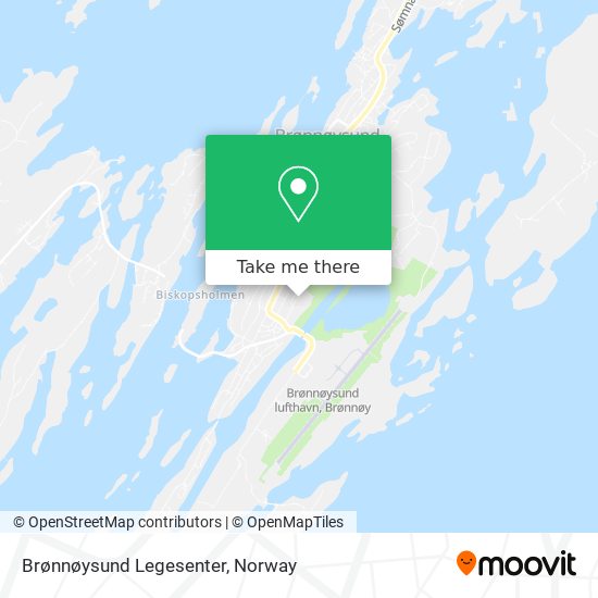 Brønnøysund Legesenter map