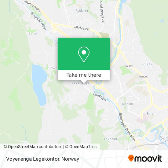 Vøyenenga Legekontor map