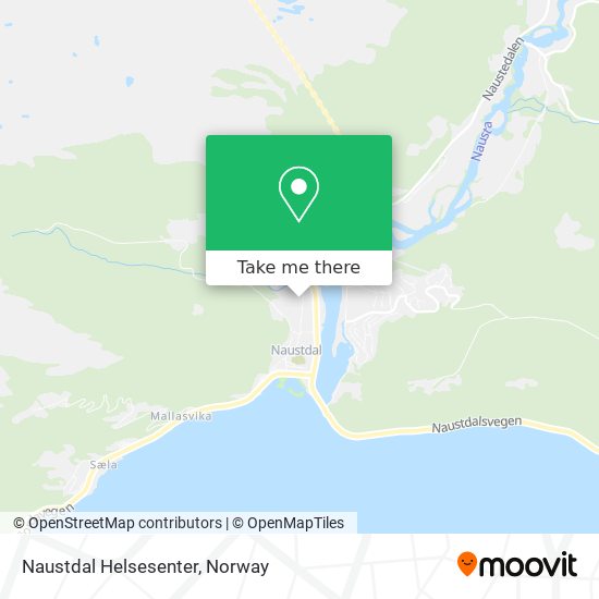Naustdal Helsesenter map